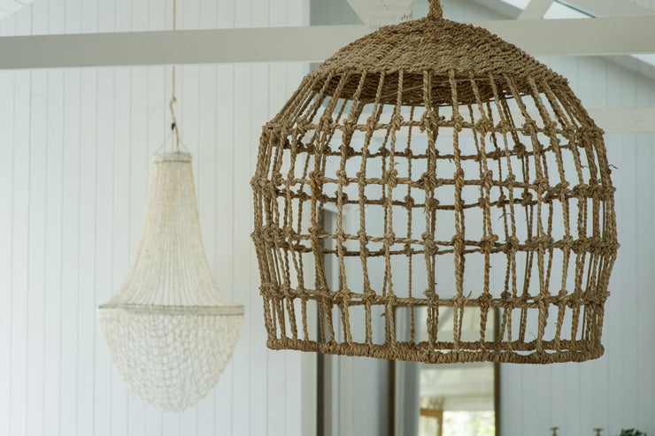 Natural Rattan Weave Pendant 40 cm