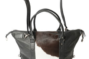 Luxury Cow Hide Leather Travel Bag