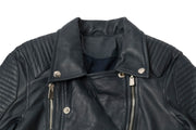 Black Leather Biker Jacket