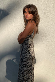 Havana Cheetah Long  Maxi Dress